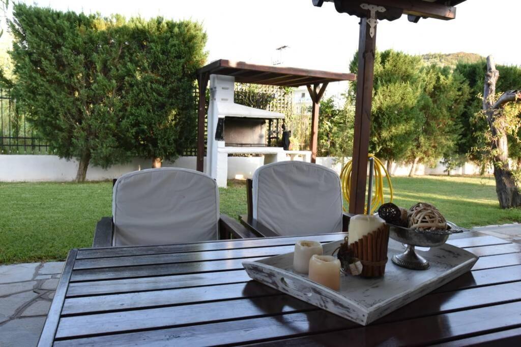K-Home Villa, Your Enchanting Getaway Pefkochori Exterior photo